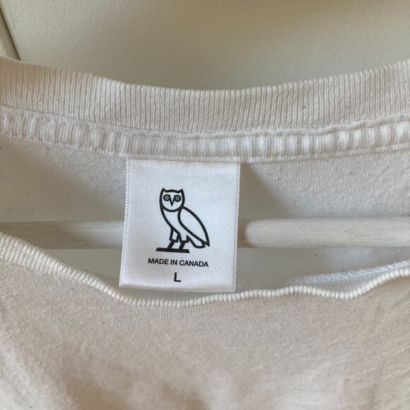 October's Very Own white regular fit t-shirt size L - Picture 4 of 5